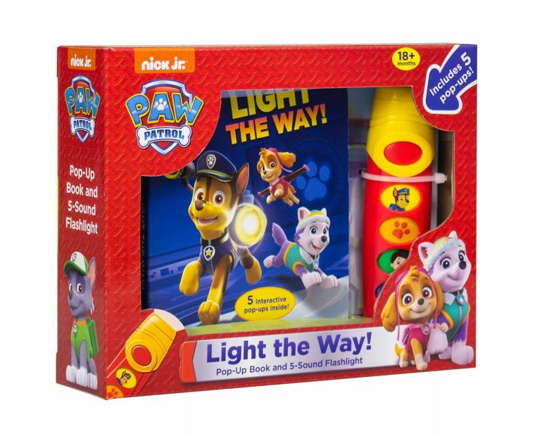 Paw Patrol Light the Way Flashlight Adventure Box