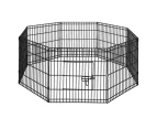 YES4PETS 24' Dog Pet Playpen Exercise Puppy Enclosure Fence