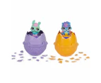 4pc Spin Master Hatchimals Alive Water Hatch Strollin Figure Set Kids Toy 3+