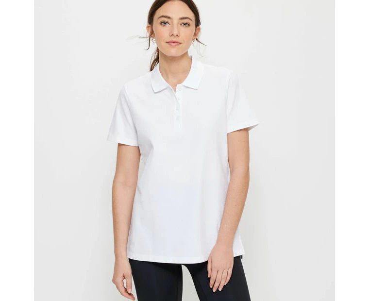 Target Active Pique Polo T-Shirt - White