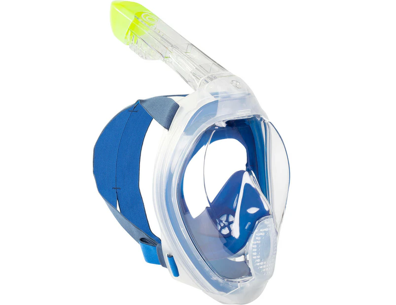 DECATHLON SUBEA Adult Full Face Snorkel Mask - Easybreath 540 Freetalk
