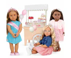 Our Generation Emily Posable 46cm Party Planner Doll & Storybook - Multi