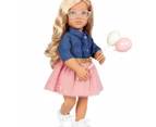 Our Generation Emily Posable 46cm Party Planner Doll & Storybook - Multi
