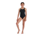 Speedo Girls Medalist Eco Endurance+ One Piece Swimsuit (Black) - RD2924