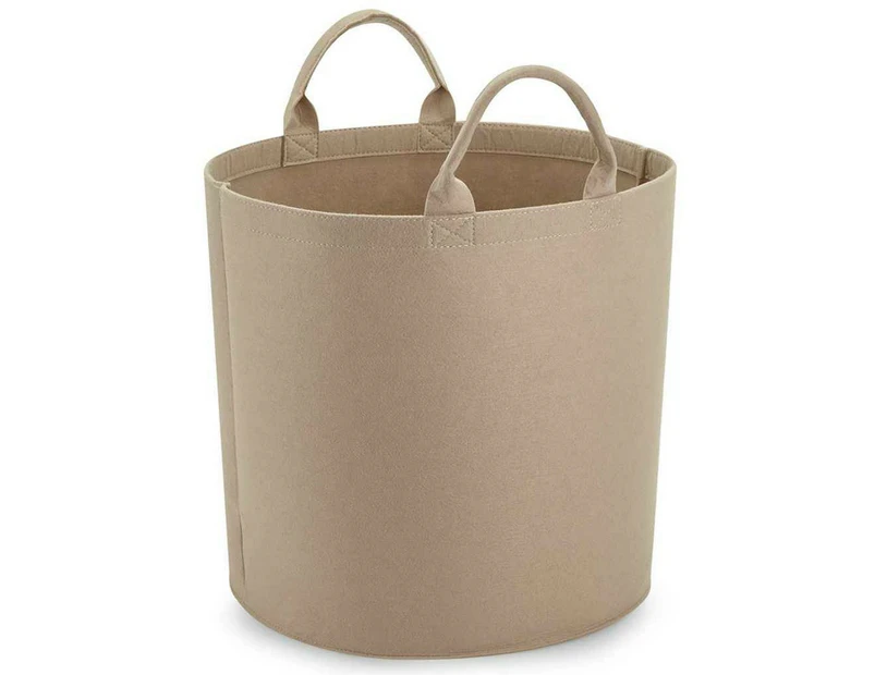 Bagbase Felt Laundry Basket (Sand) - PC5384