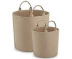 Bagbase Felt Laundry Basket (Sand) - PC5384