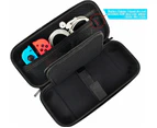 Switch Carrying Case Compatible with Nintendo Switch/Switch OLED, with 20 Games Cartridges Protective Hard Shell Travel Carrying Case Pouch-Black