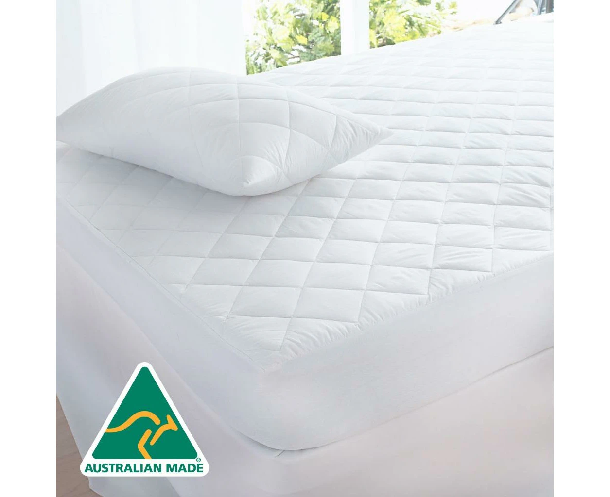 Cotton Quilted Aus Made Fully Fitted Mattress Protector