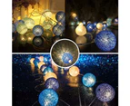 Cotton Ball String Lights, 3M20 LEDs Cotton Ball Fairy Lights for Bedroom, Party, Indoor, Wedding, Festival Deco