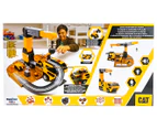 CAT Little Machines Jumbo Crane Playset - Yellow/Black/Grey