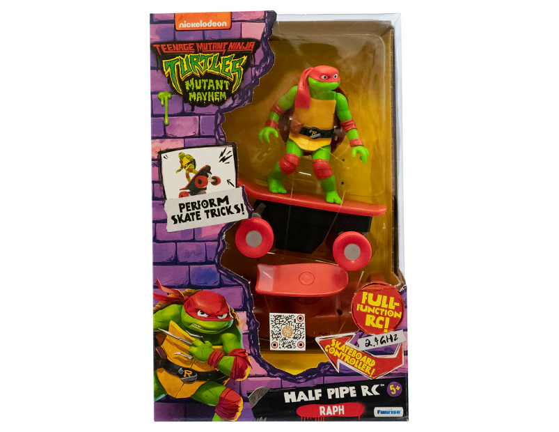 Teenage Mutant Ninja Turtles: Mutant Mayhem Raphael Half Pipe RC Toy