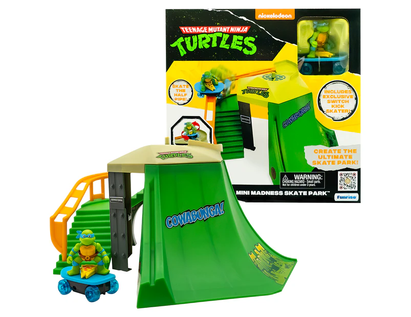 Teenage Mutant Ninja Turtles Mini Madness Skate Park Playset