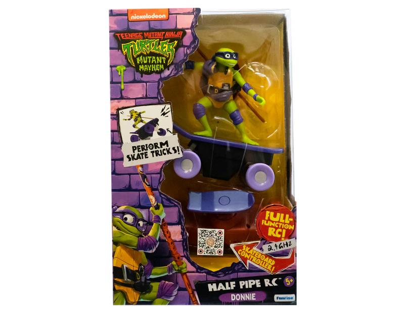 Teenage Mutant Ninja Turtles: Mutant Mayhem Donatello Half Pipe RC Toy
