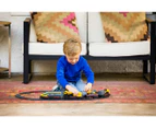 CAT Little Machines Power Tracks Train Set  - Yellow/Black/Grey