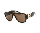 Versace VE4436U 108/73 Havana / Dark Brown Sunglasses