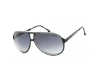 Carrera CARRERA 1050/S 080S 9O Black White / Grey Shaded Sunglasses