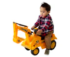 Lenoxx Children's Excavator Ride-On - Yellow