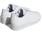 Adidas Kids'/Youth Advantage Sneakers - Cloud White/Grey One