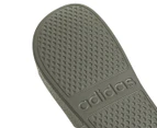 Adidas Unisex Adilette Aqua Slides - Olive Strata