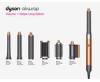 Dyson Airwrap Volume + Shape Long Edition styler and dryer (Copper/Nickel)