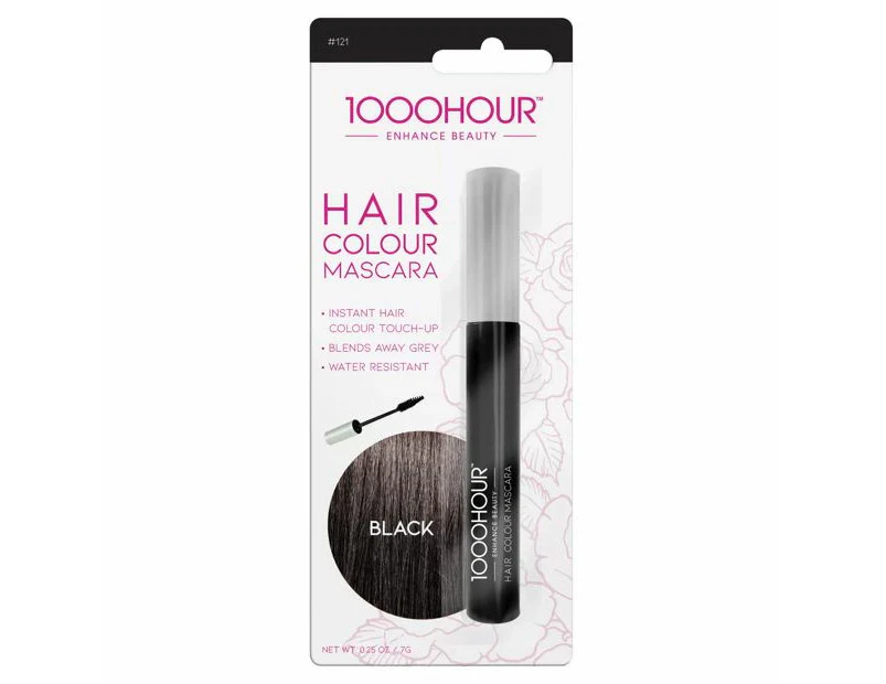 1000HOUR Hair Mascara - Black - Black