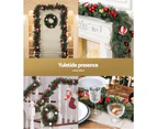 Jingle Jollys 2.7m Christmas Garland with Decorations Xmas Wedding Party