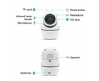 Automatic Motion HD Wireless IP Camera - White