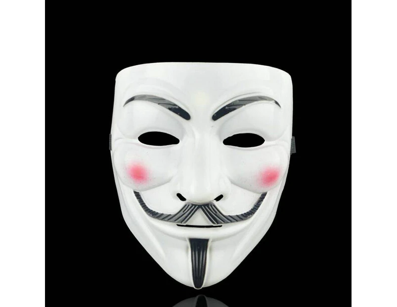 Anonymous Hacker V For Vendetta Guy Faiges Fancy Dress Halloween Face Mask