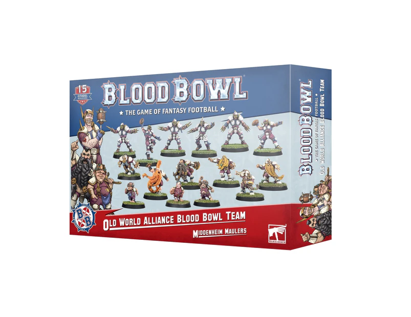 Warhammer Blood Bowl Old World Alliance Team Middenheim Maulers 202-05