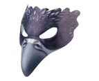 Half Face Mask Bird Mask Crow Mask Halloween Mask Masquerade Mask Party Supplies