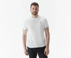 Polo Ralph Lauren Men's Classics Short Sleeve Tee / T-Shirt / Tshirt - White