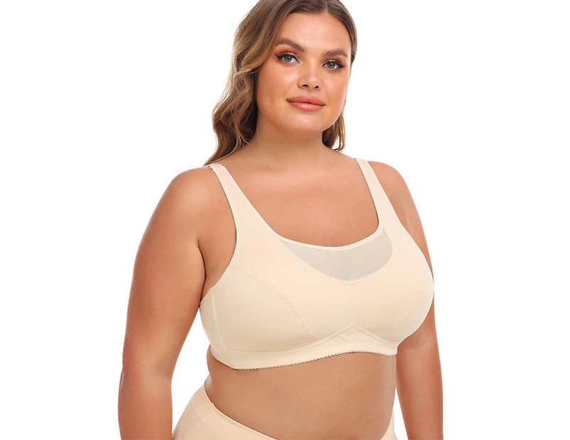 Adore Back Close Sports Bras Wirefree High Impact Plus Size Camisole-Skin