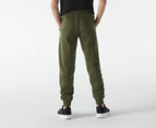 Puma Boys' Essentials Tape Camo Sweatpants / Tracksuit Pants - Green Moss