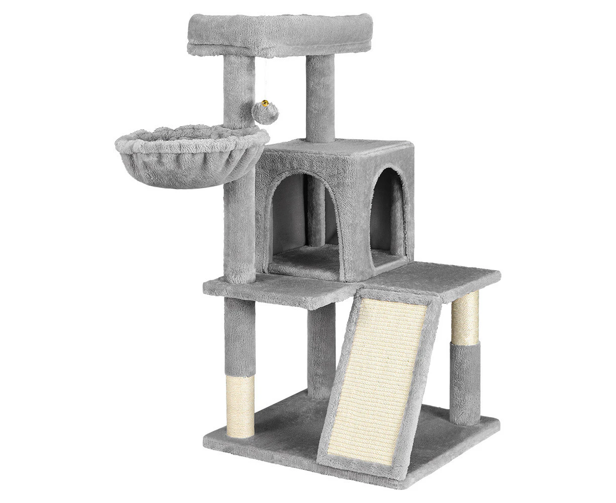 BEASTIE Cat Tree 100cm Light Grey