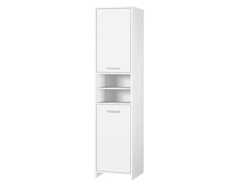 ALFORDSON Bathroom Cabinet Tall Storage Furniture Slim Shelf Cupboard - White
