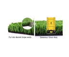 OTANIC Artificial Grass 12mm 2x5m Synthetic Turf 10SQM Fake Yarn Lawn