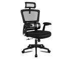 ALFORDSON Mesh Office Chair Executive Computer Chairs Study Work Gaming Seat [Model: Maxon - Black]