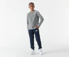 Nike Sportswear Youth Boys' Club Fleece Crew Sweater - Carbon Heather/White