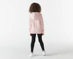 Puma Youth Girls' Essential Logo Full Zip Hoodie - Chalk Pink