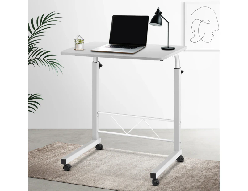 Artiss Laptop Desk Table Adjustable 60CM White