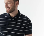 Tommy Hilfiger Men's Bold Stripe Polo Shirt - Desert Sky