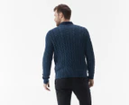 Polo Ralph Lauren Men's Driver Long Sleeve Sweater - Navy Heather