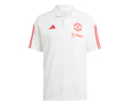 2023-2024 Man Utd Polo Shirt (White)