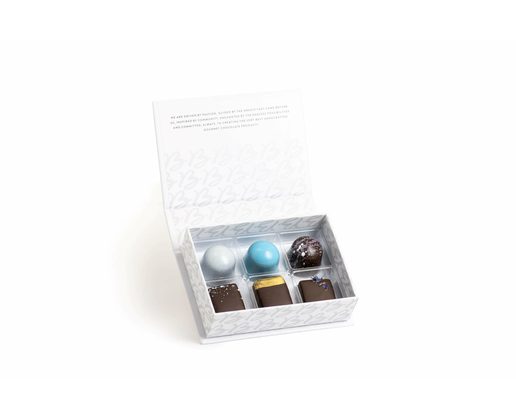 Byron Bay Cacao Variety Chocolate Box of 6