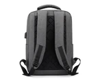 Travel Bag Laptop Backpack Women's Travel Work Waterproof -Black