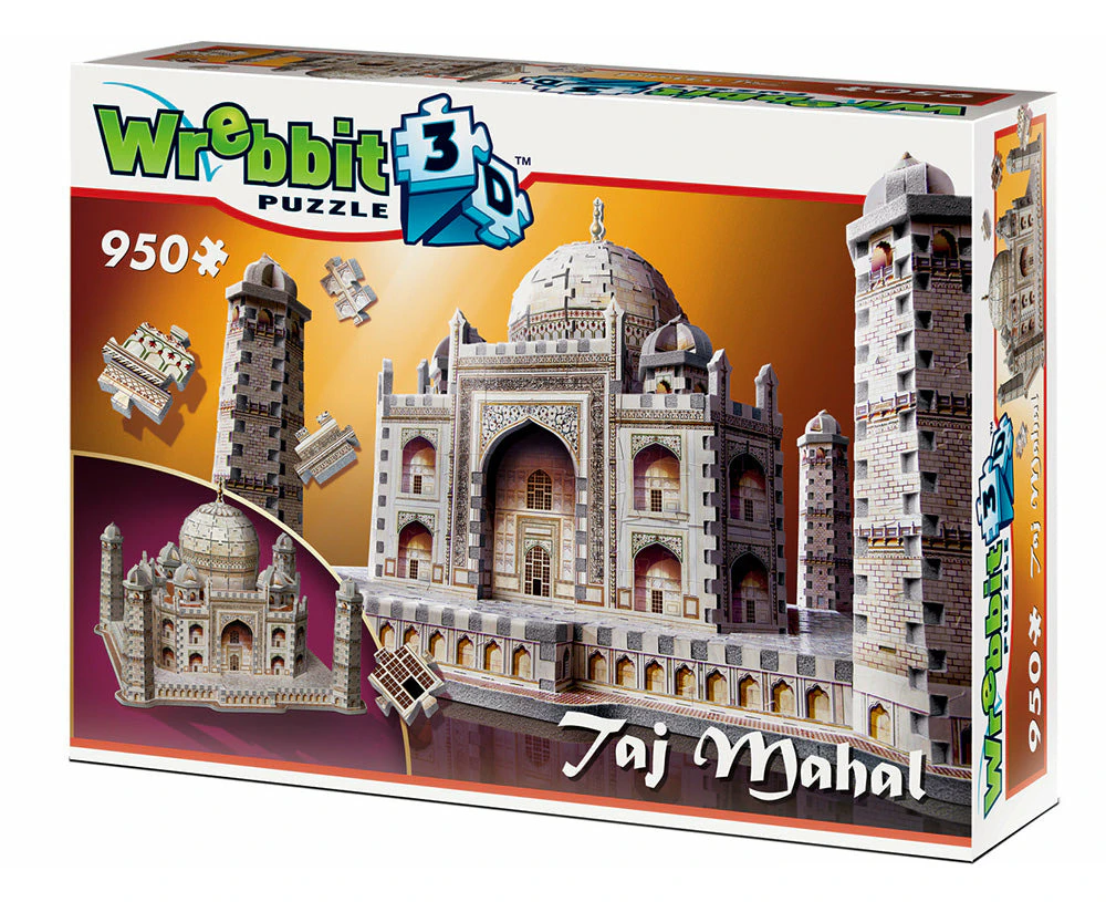 Wrebbit Taj Mahal 3D 950 Piece Jigsaw Puzzle