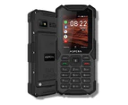 Aspera R40 (4G, Rugged Phone, Keypad, IP68) - Black