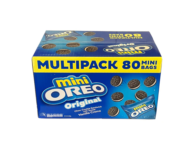 Oreo Cookies Original 80 Mini Bags 1.6kg