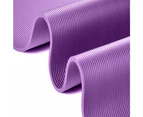 NBR Yoga Mat 15mm Thick Pad Nonslip Exercise Fitness Pilate Gym Durable Purple