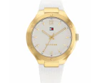 Tommy Hilfiger 1782473 White Silicone Womens Watch